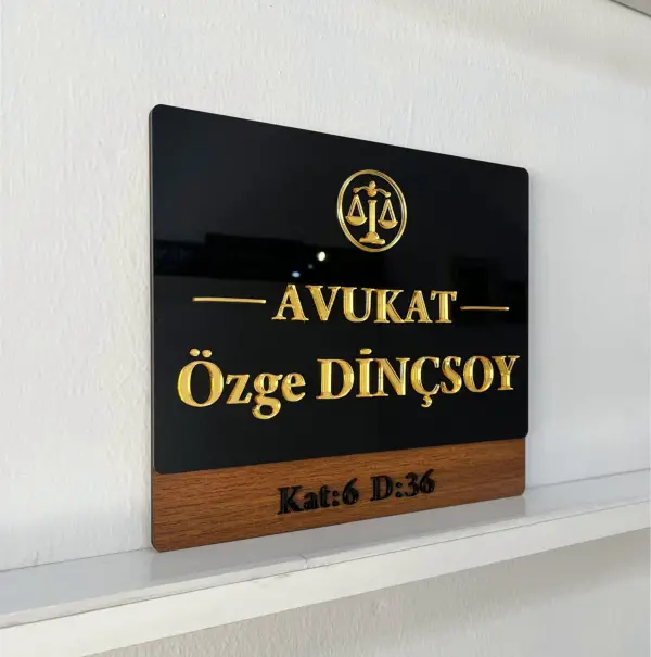 AVUKAT TABELASI (İÇ MEKAN)