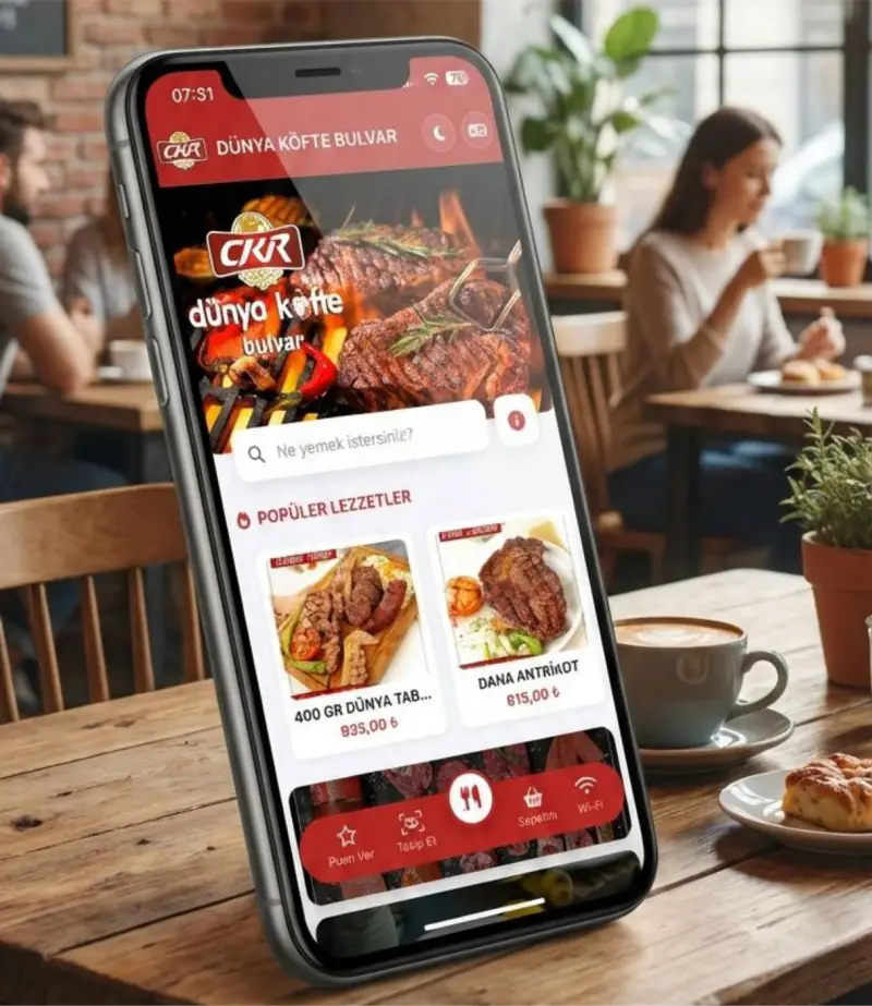 QR MENÜ - KARE KOD MENÜ